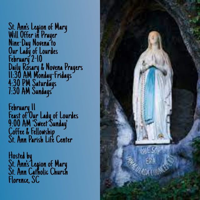 Feast of our online lady of lourdes